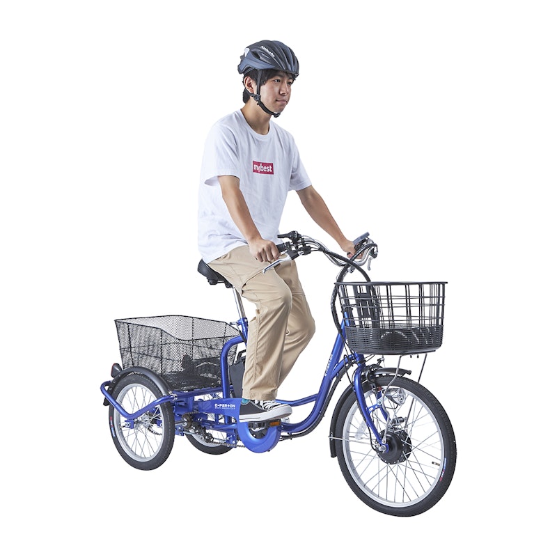 ミムゴ e-parton電動アシスト三輪自転車 BEPN20SBをレビュー！クチコミ