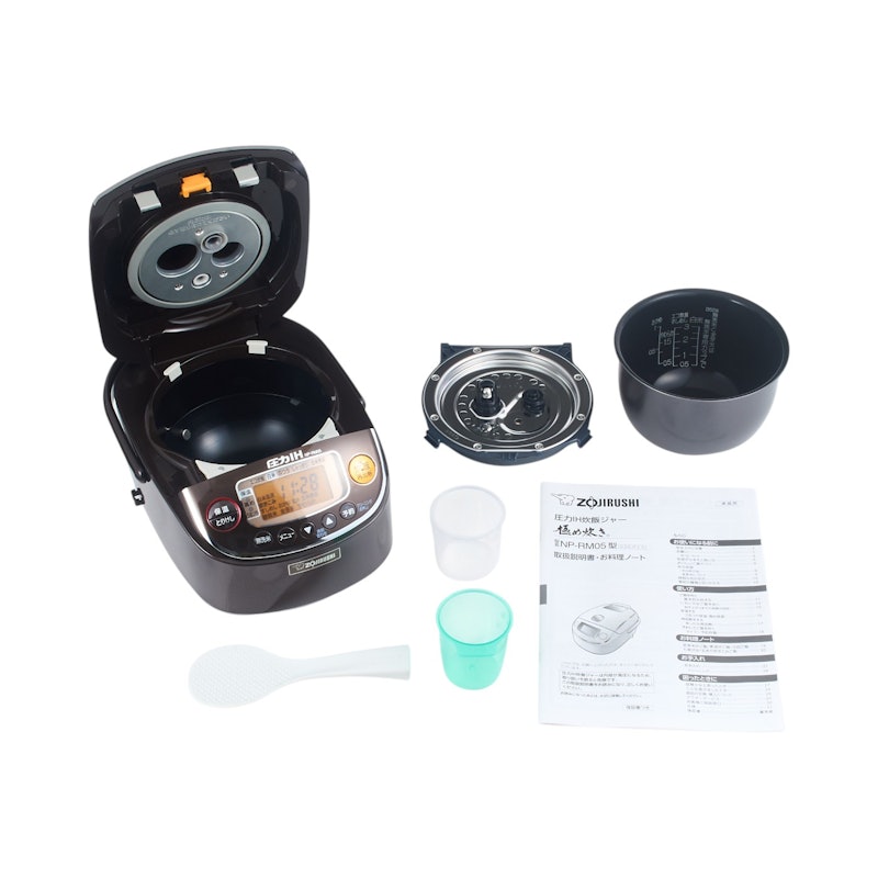 象印マホービン 極め炊き 圧力IH炊飯ジャー NP-RM05を検証レビュー