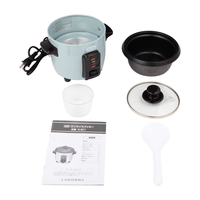 Toffy ミニライスクッカー K-RC1をレビュー！クチコミ・評判をもとに