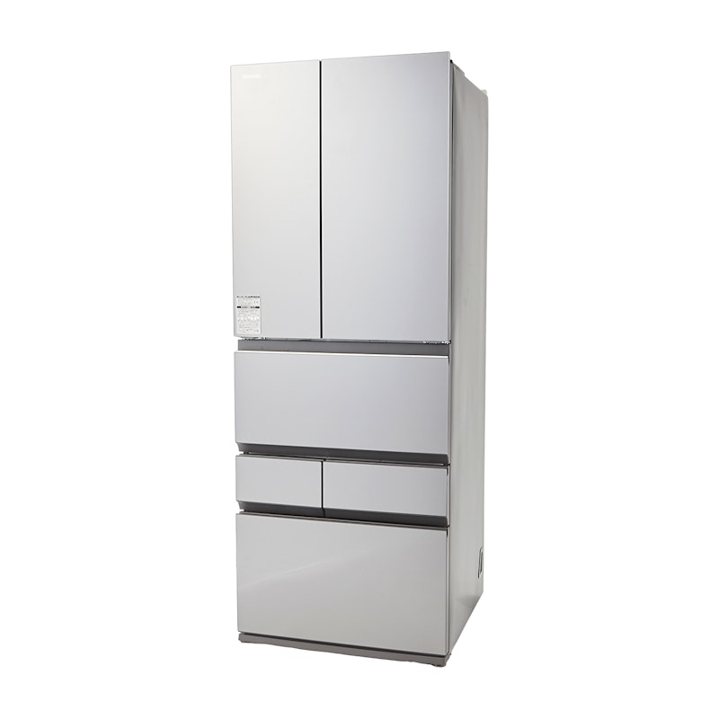937 冷蔵庫 大型 東芝 5ドア 右開き 安い シルバー 設置無料 937