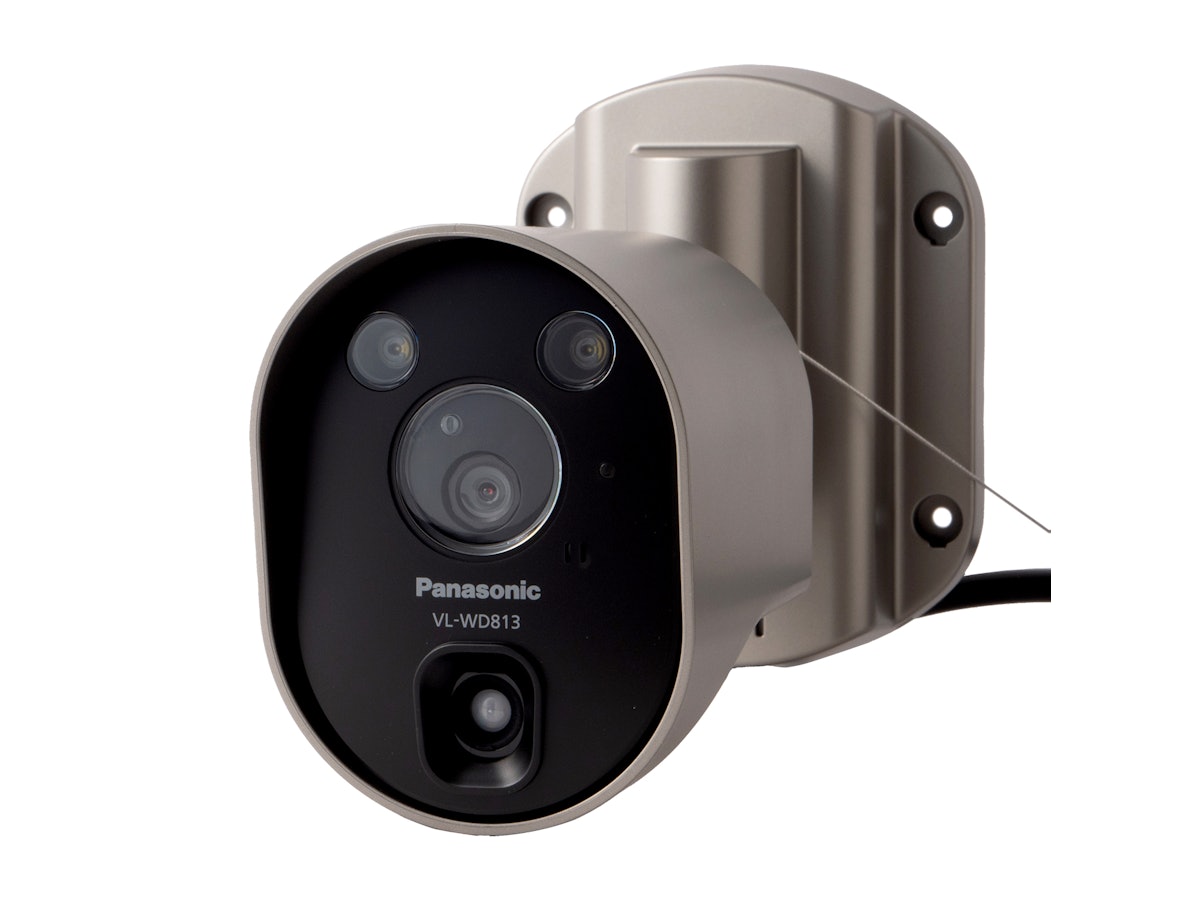 パナソニック センサーライト付屋外ワイヤレスカメラ VL-WD813Kを