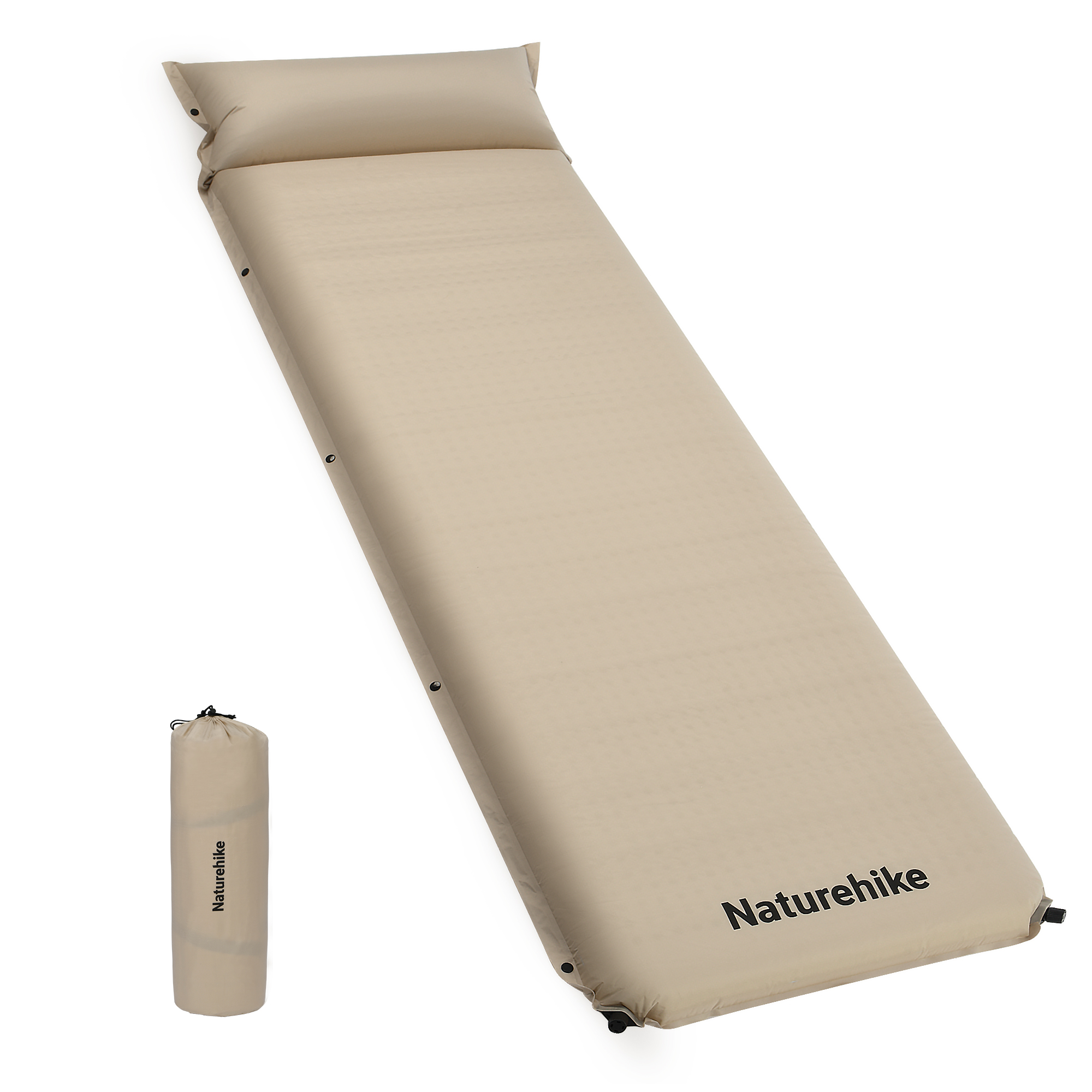 Naturehike D04エアーマット 厚手10cm 自動膨張 キャンプマット 防災