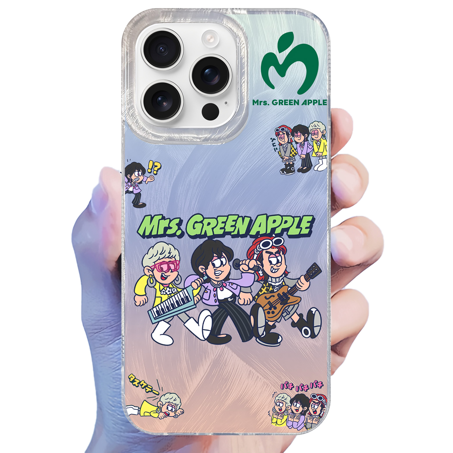 MrsGREENAPPLE グッズ |フェザーテクスチャーレーザーグラデーション