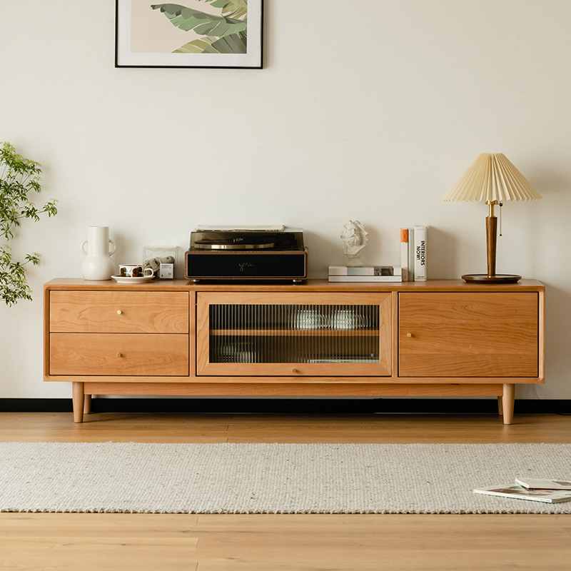 天然木キャビネット | 機能性と上質な雰囲気を両立したデザイン – CAGUUU