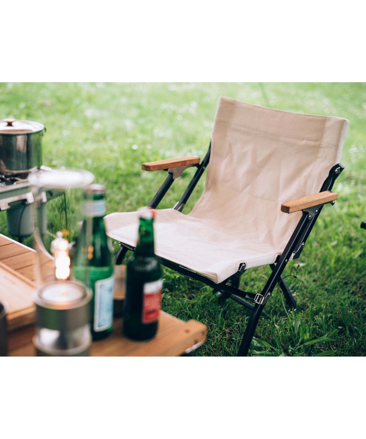 ローチェア ショート アイボリー| スノーピーク(Snow Peak)