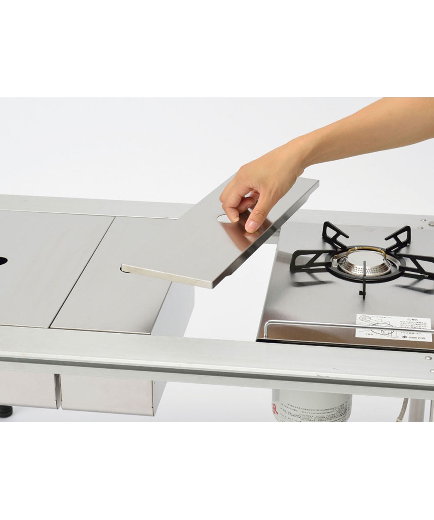 snow peak ステンボックスハーフ 本体、蓋 2個セット snow peak