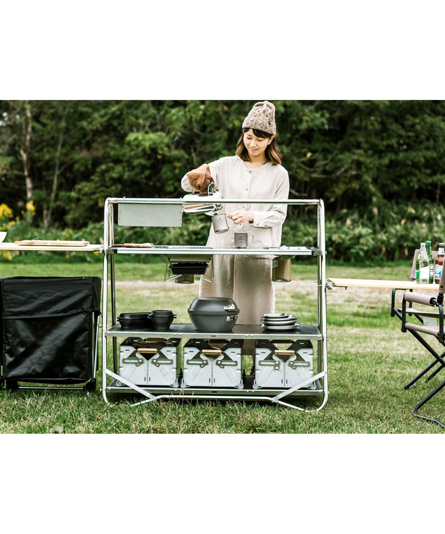 ステンレスキッチンテーブル| スノーピーク(Snow Peak)