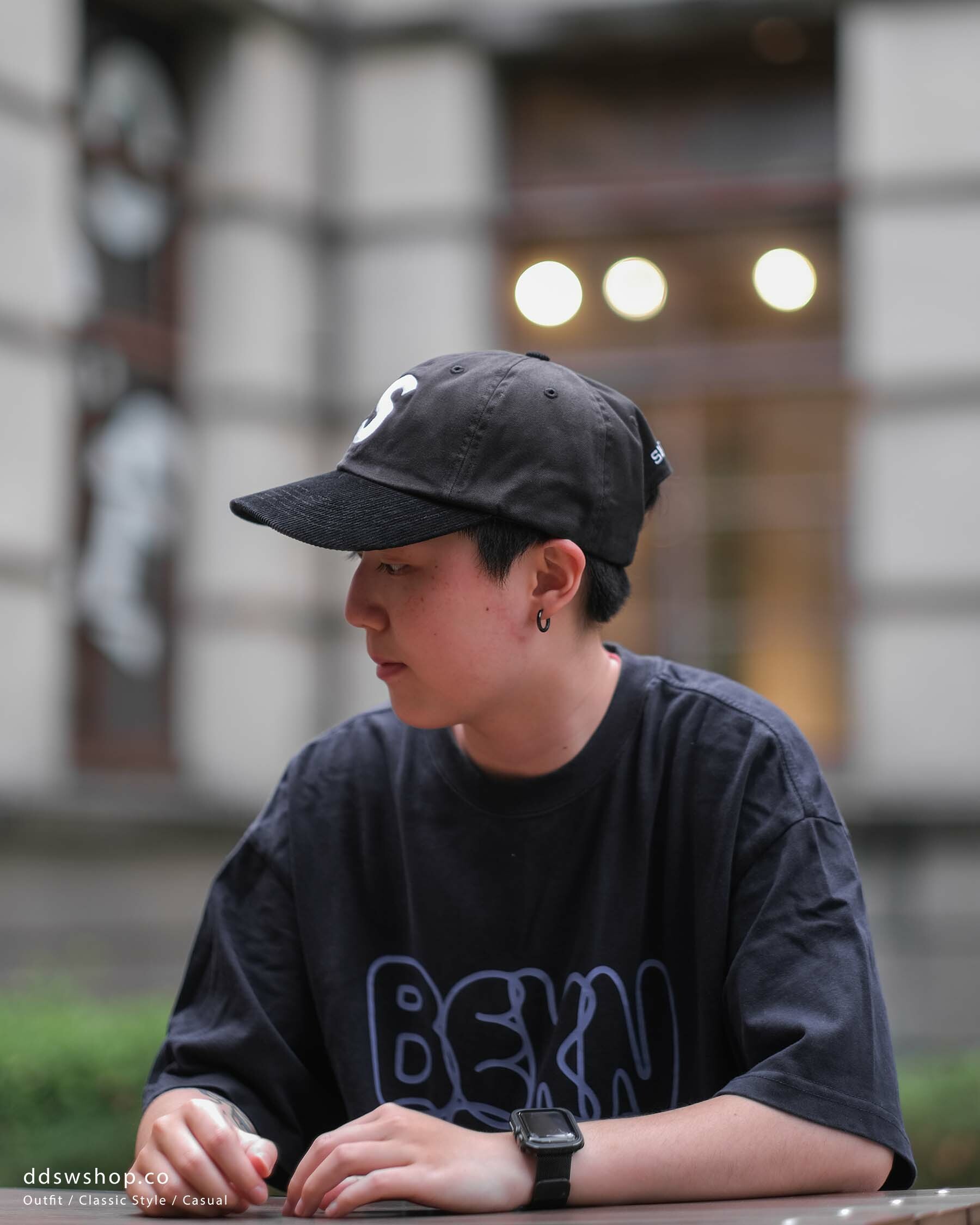 Supreme 2-Tone S Logo 6-Panel Black 本当に 安い 通販