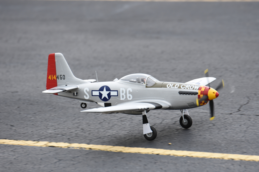Eleven Hobby P-51D Mustang Old Crow 1100mm PNPセール-Banggood日本