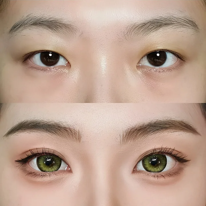 Dark Night Forest Green 14.5mm Contact Lenses
