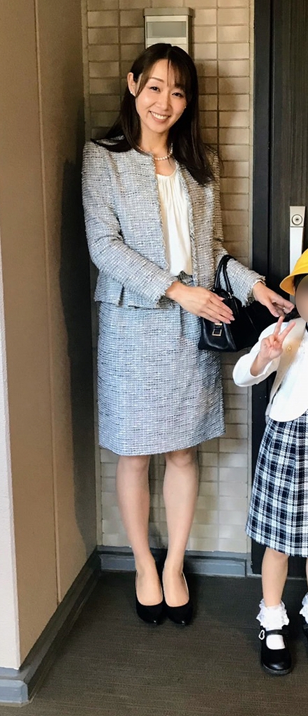 グレー＆ホワイトでハレの日らしく！「卒業式＆入学式」リアルコーデ