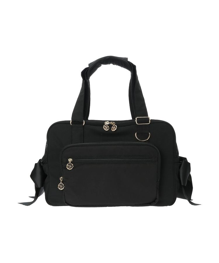 新品未使用】 Maison de FLEUR「撥水」サイドリボンキャリーバッグ