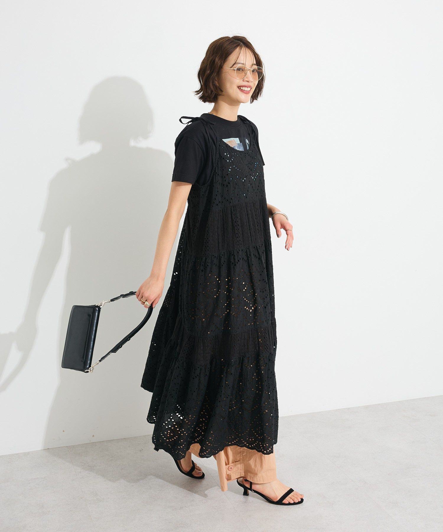 アトリエgg♡シャツワンピース 19ハーフ アトリエgg ワンピース