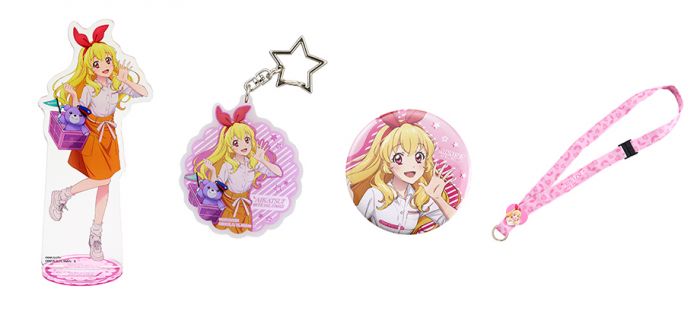 オール アイカツ ミュージアム 限定 ハート 缶バッジ 星宮いちご