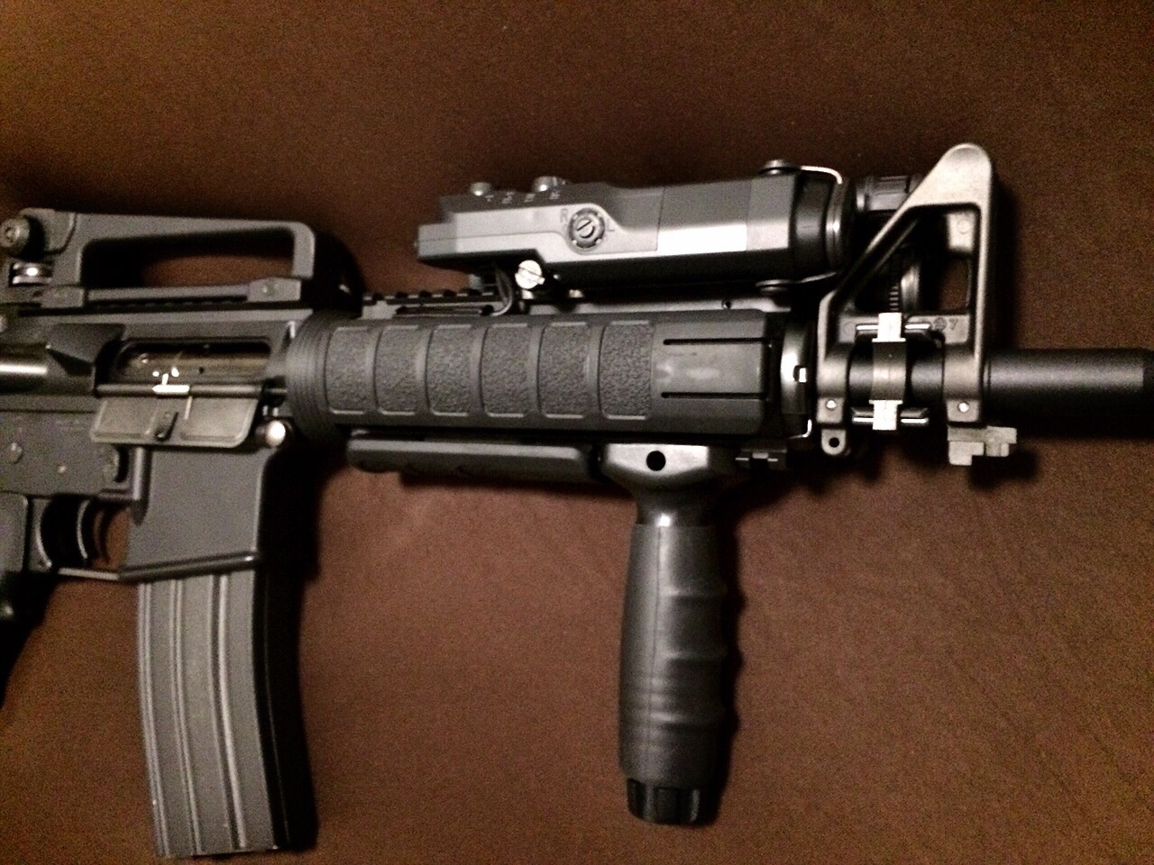 次世代電動ガン CQB-R Mk18ハンドガード交換 M4A1 東京マルイ 次世代