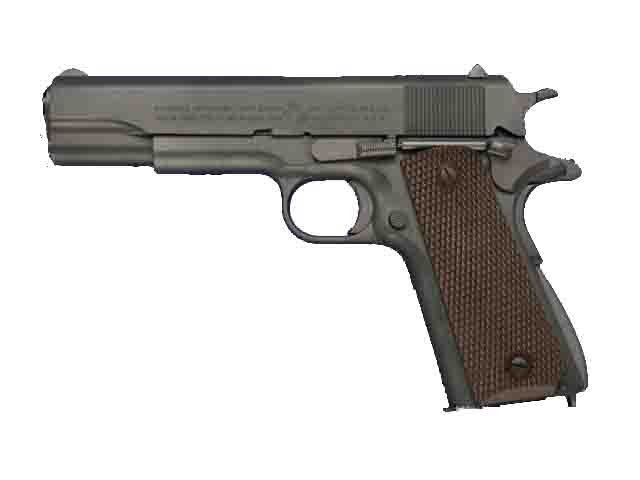 SR】ウェスタンアームズ M1911A1 ミリタリー カーボンブラックHW WA