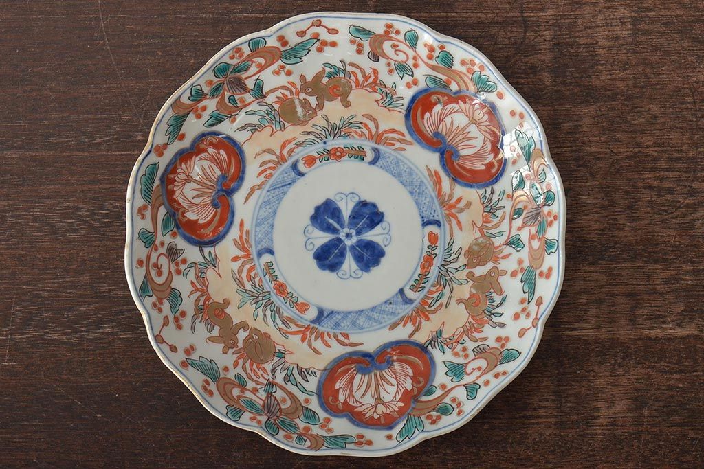 と*も様 年末奉仕 離れ物 幕末明治伊万里 7寸皿2枚 なます皿6客 向付4