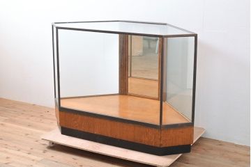 ダニエル 木製 八角形 キュリオケース ガラスケース ディスプレイ