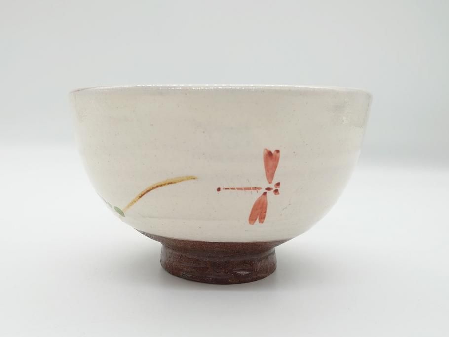 公式】アンティーク家具ラフジュ工房商品詳細ページ益子焼 赤絵 吉川心