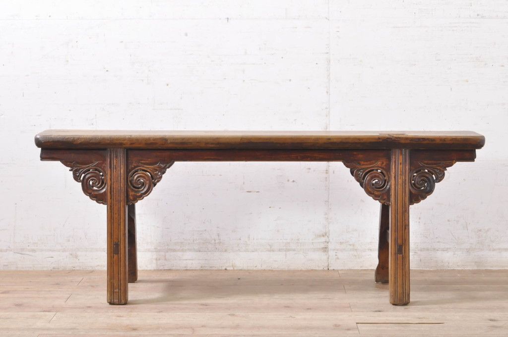 R-071418 アジアンアンティーク 李朝民芸 李朝家具 使い込まれた風合い