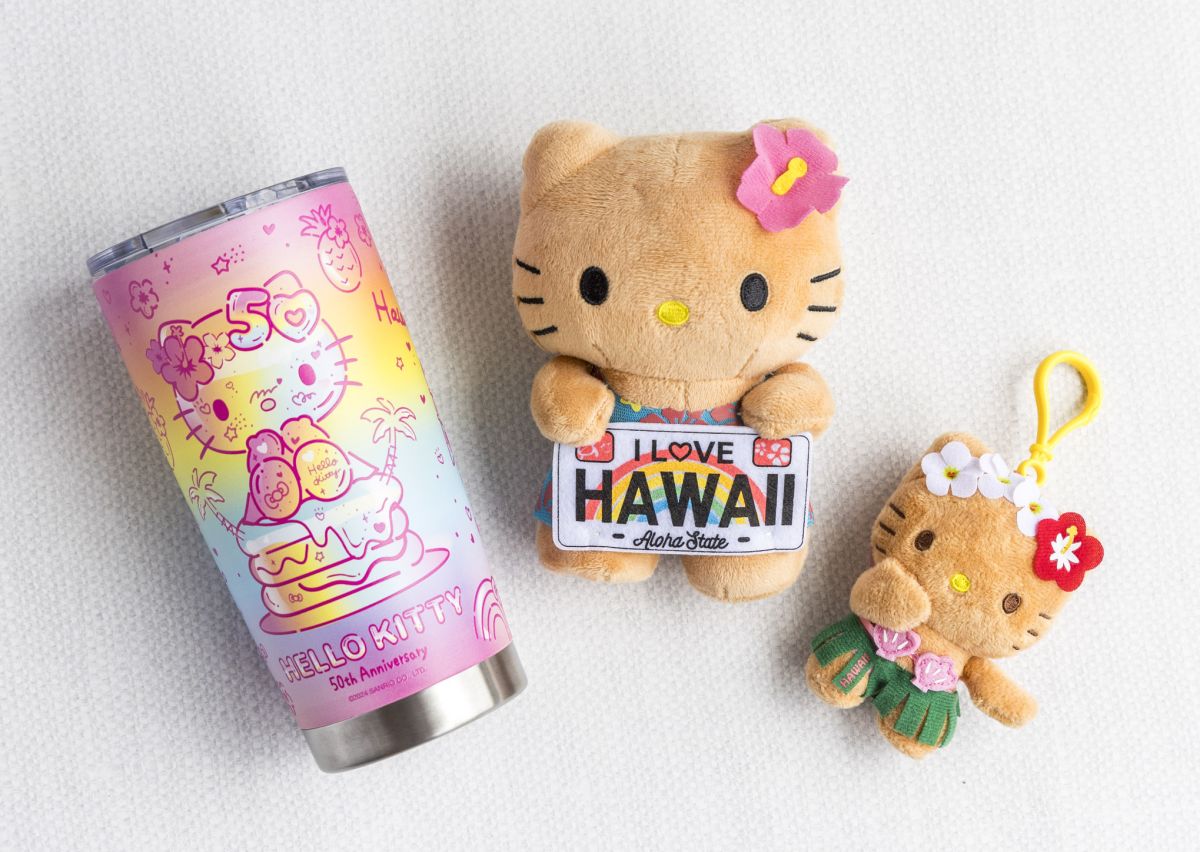 J*_様 日焼けHello Kitty ハワイ Go Green! 根付 201 ハワイ限定