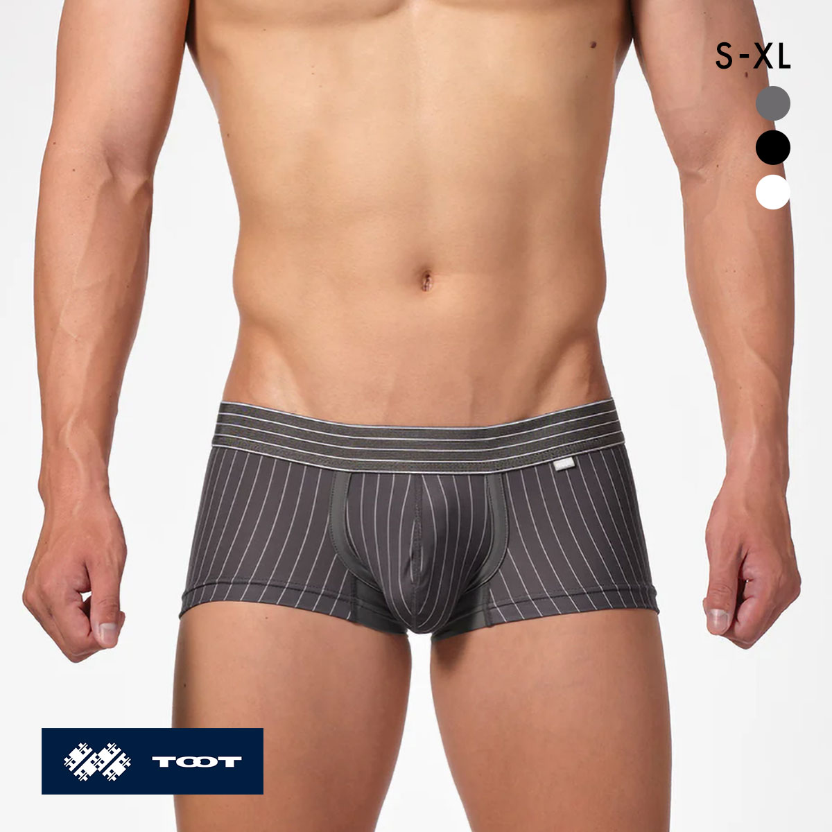 EGDE≪ UNIGHT ウルトラローライズスイムビキニ ブラック L 3837 On