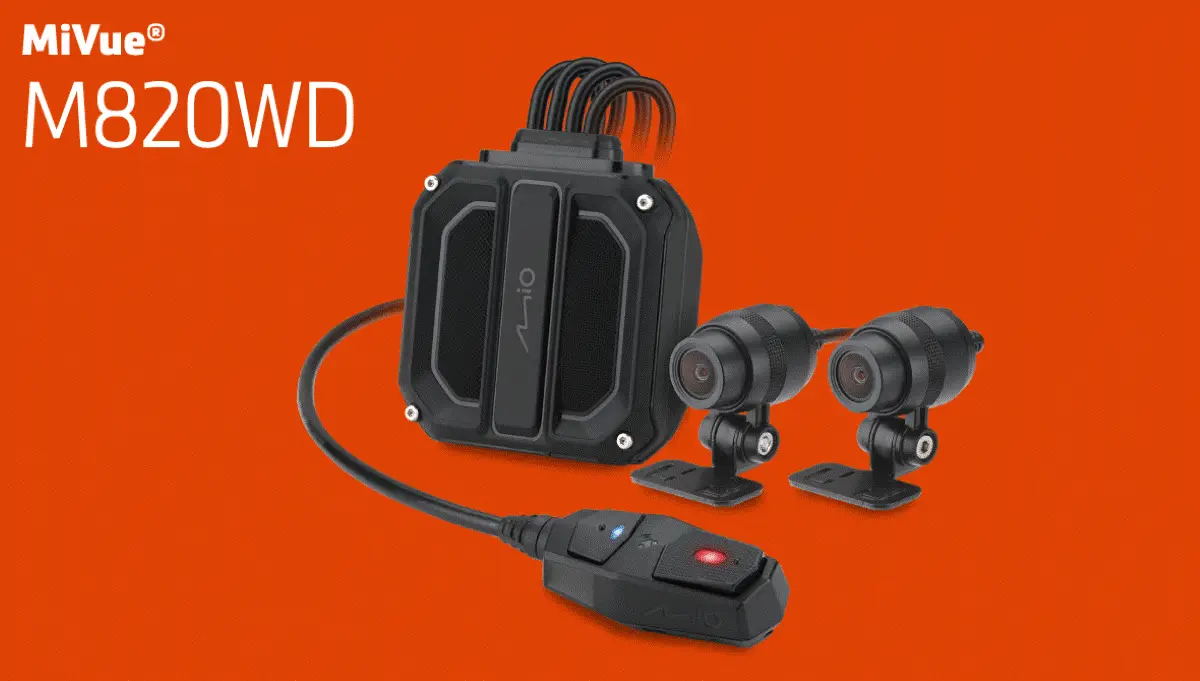 新製品】DAYTONAからバイク専用ドライブレコーダー「MiVue M820WD