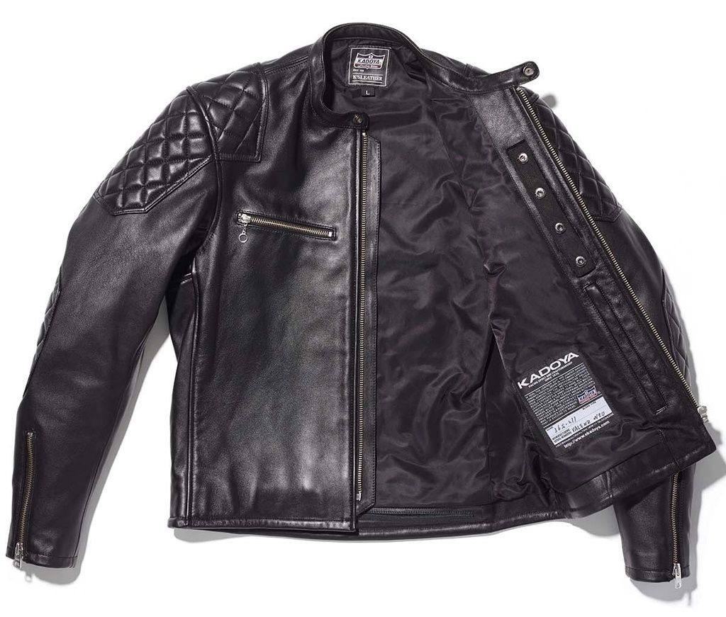 希少LLサイズ カドヤ KADOYA ニューコンセプター レザージャケット