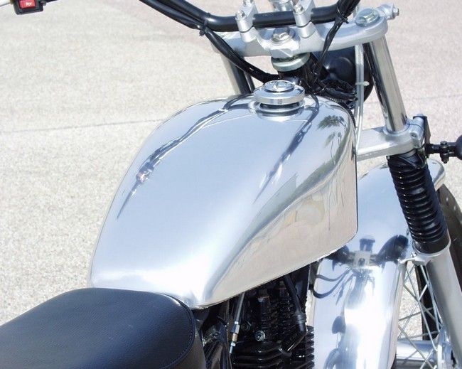 Webike | BIG CEDAR ビッグシーダー アルミタンク T-4 TW200(2004-01