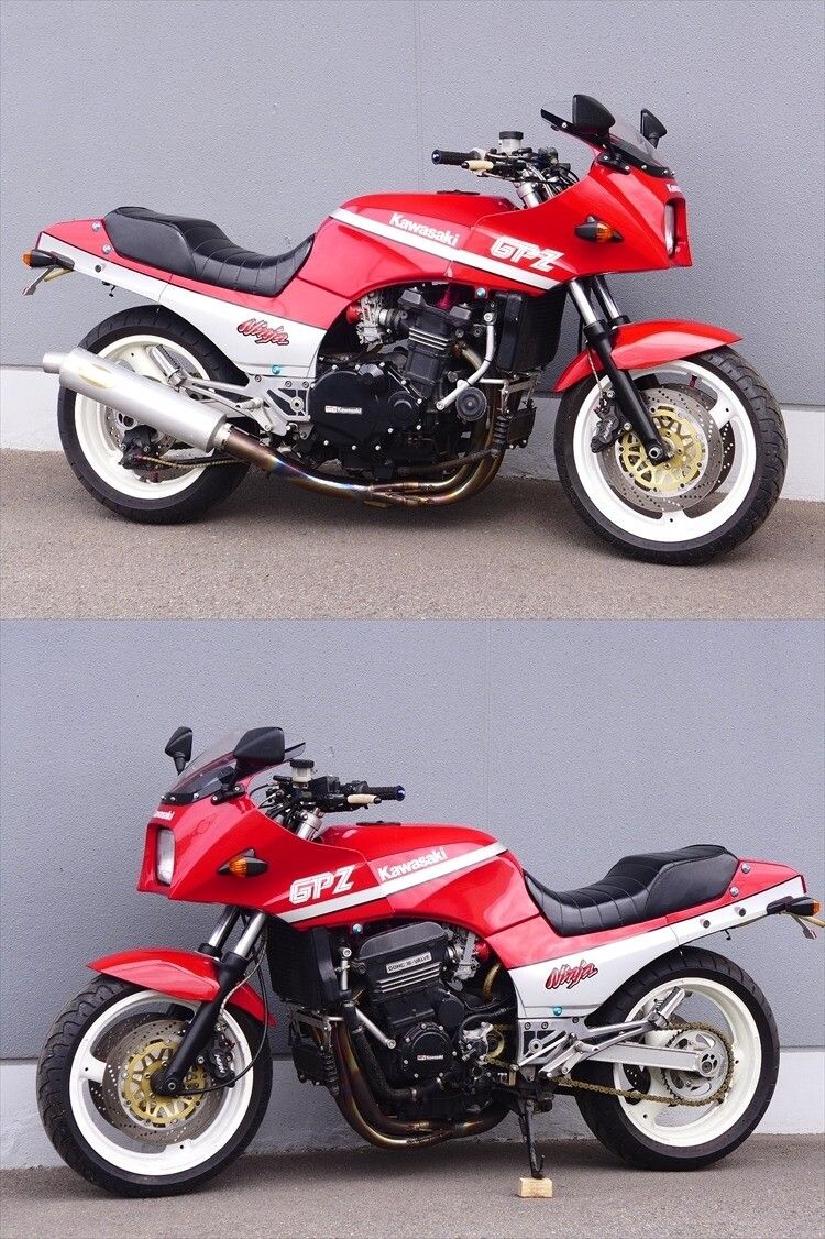 ☆ボルトオン・取付説明書付☆ GPZ900R用 純正ルック・小型ウイ