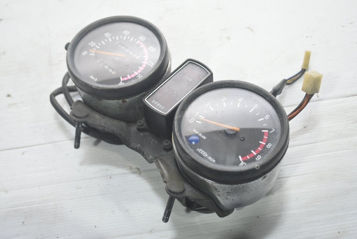 SR400 2H6 スピードメーター タコメーター ジャンク 純正品 【公式通販】
