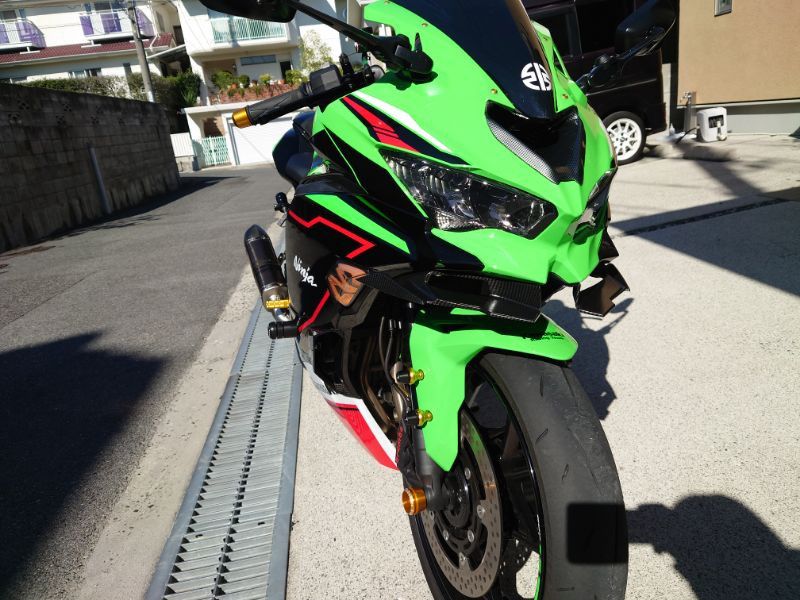 新品】ZX6R ZX25R ニンジャ JPA フロントウインカー ホワイト