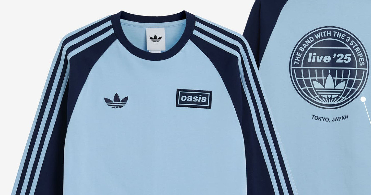 アディダス × オアシス】トラックジャケットにフットボールジャージも