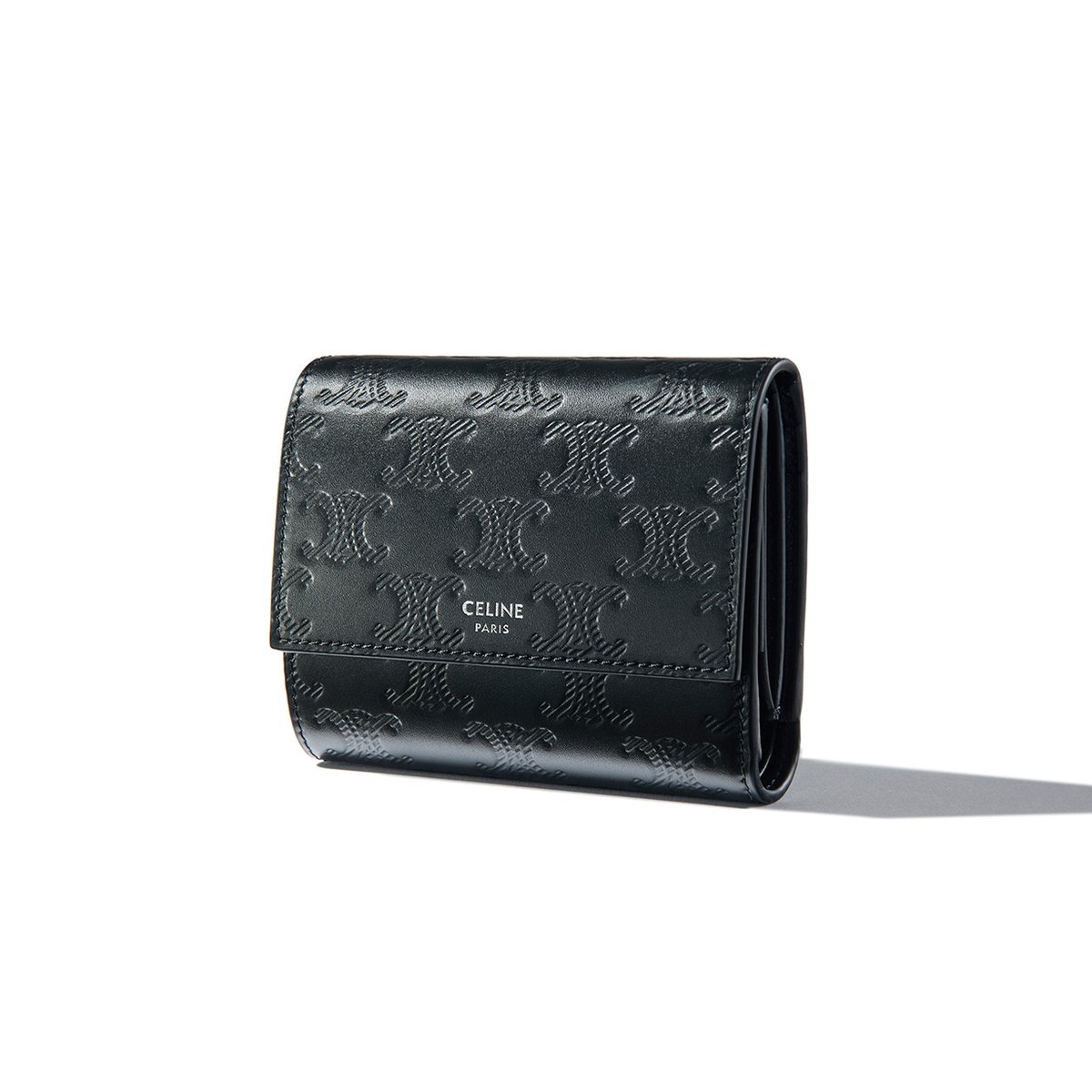 ルイ・ヴィトン｜モノグラム・シャドウ レザーの三つ折り財布「Victor