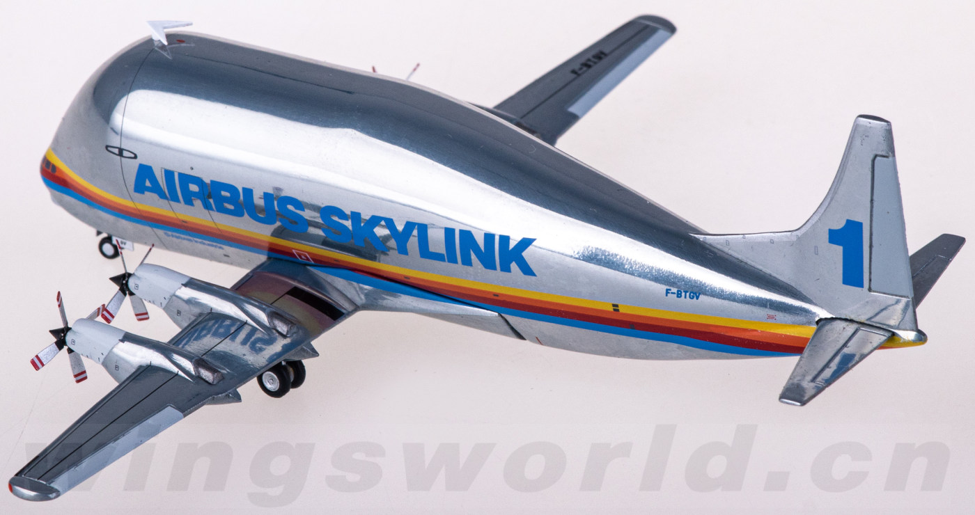 航空機・ヘリコプター 1/400 Airbus 377SGT Super Guppy jc wings