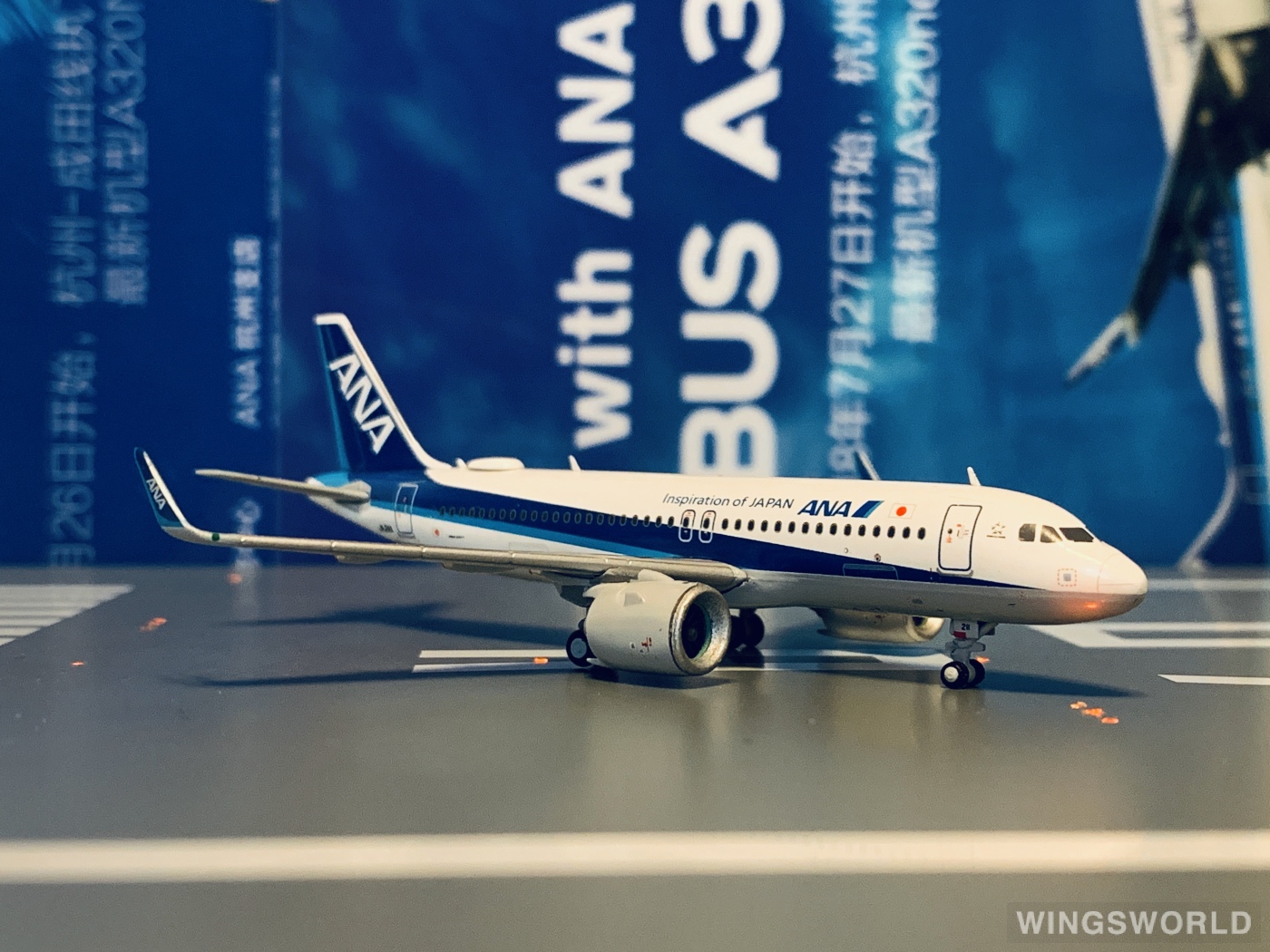 JC Wings 1:400 Airbus A320neo ANA 全日空XX4102 JA211A 的照片作者