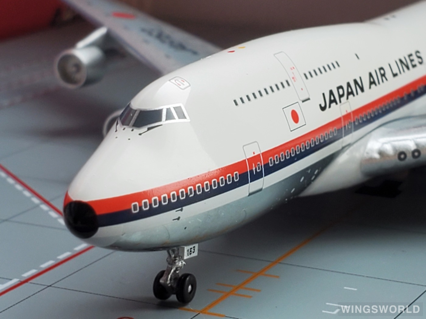 B-Models 1:200 JAL 日本航空 B747-300 JA8163 Boeing 747-300 日本航空 1: