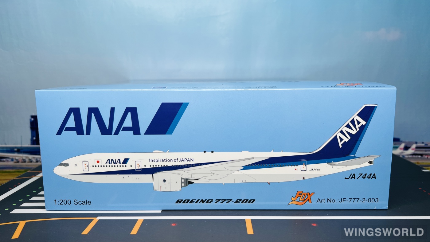激レア 1/200 JFOX ANA B777-200 JA713A (772) 激レア 1/200 JFOX ANA