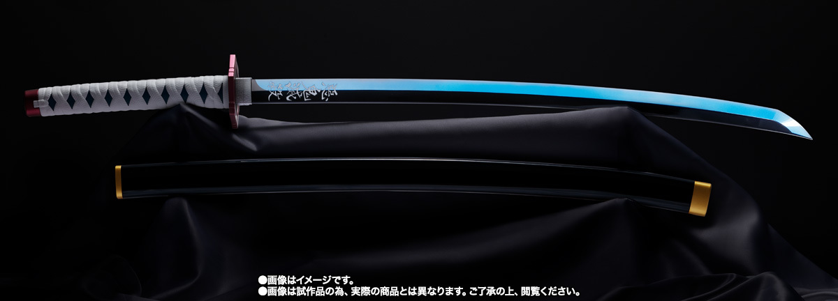 PROPLICA『鬼滅之刃日輪刀（富岡義勇）』根據義勇身高打造的1:1 比例