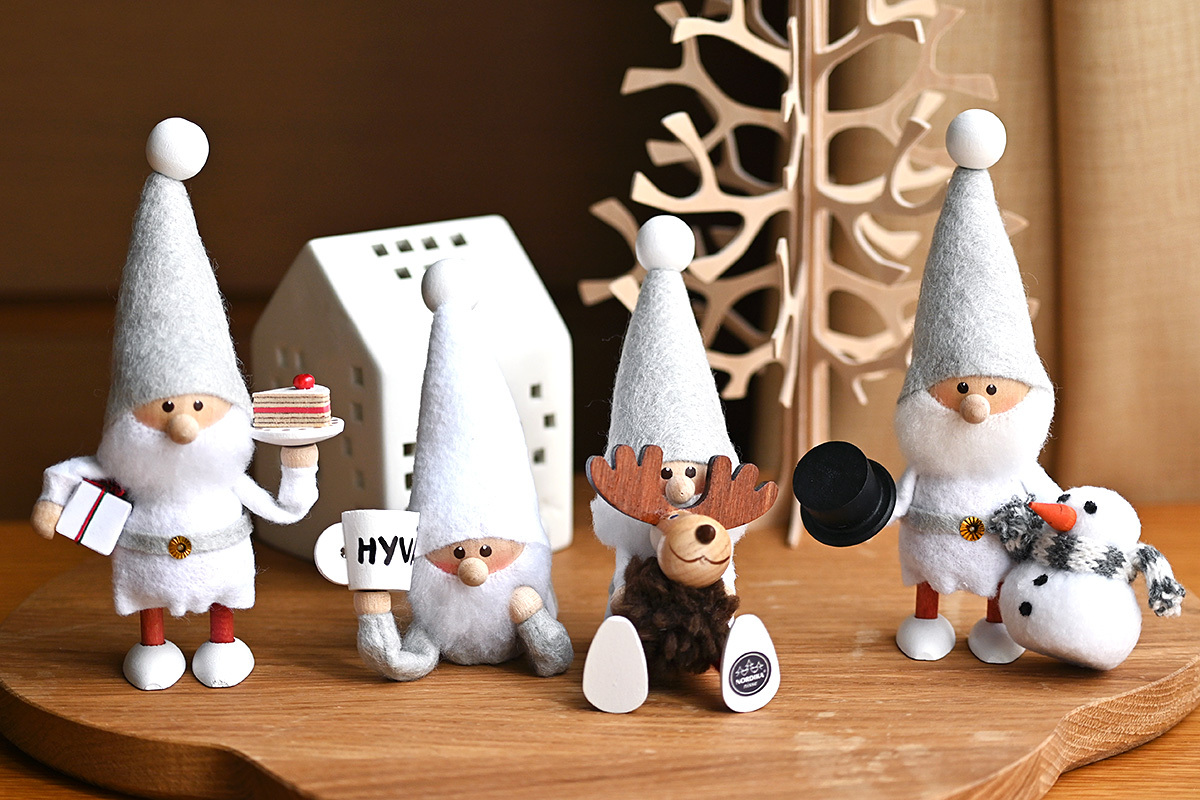 クリスマスを彩るイルムスオリジナル ノルディカニッセが数量限定で