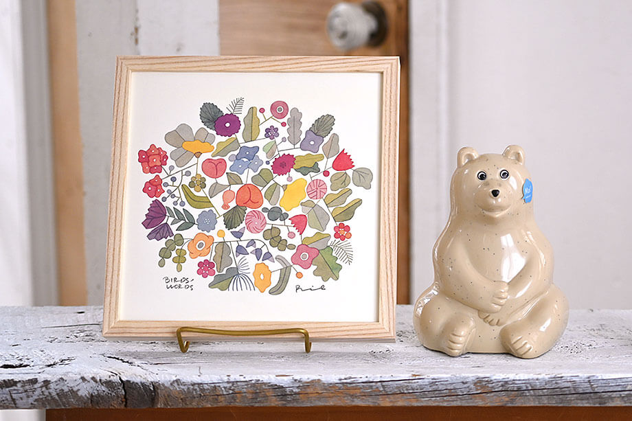 新入荷】ピュアでノスタルジックなポスター、「BIRDS' WORDS」が新入荷