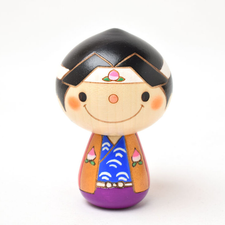 五月人形「桃太郎こけし」フルセット (ゴガツニンギョウ モモタロウ