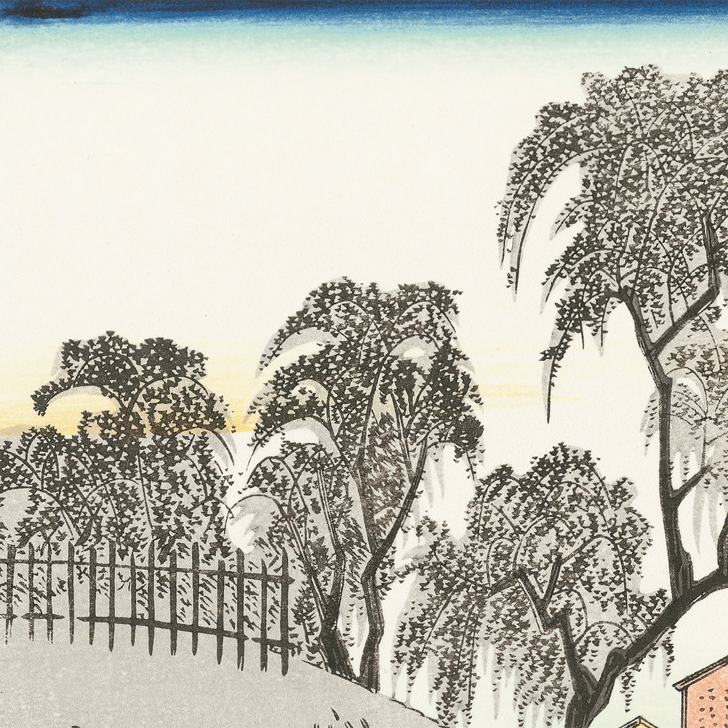 歌川広重 東海道五十三次 手摺 木版画 全55枚揃 保永堂