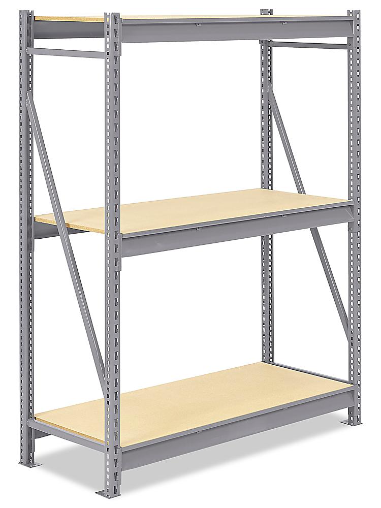 Bulk Storage Rack - Particle Board, 48 x 24 x 72