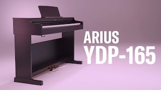 ヤマハ YDP-165WH 電子ピアノ 【高低自在椅子＆ヘッドホン付き】 ARIUS
