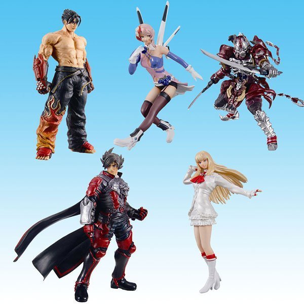 BANDAI 日版盒玩3D格鬥電玩PS 超造形魂鐵拳6 TEKKEN 單賣圖一款式:吉光