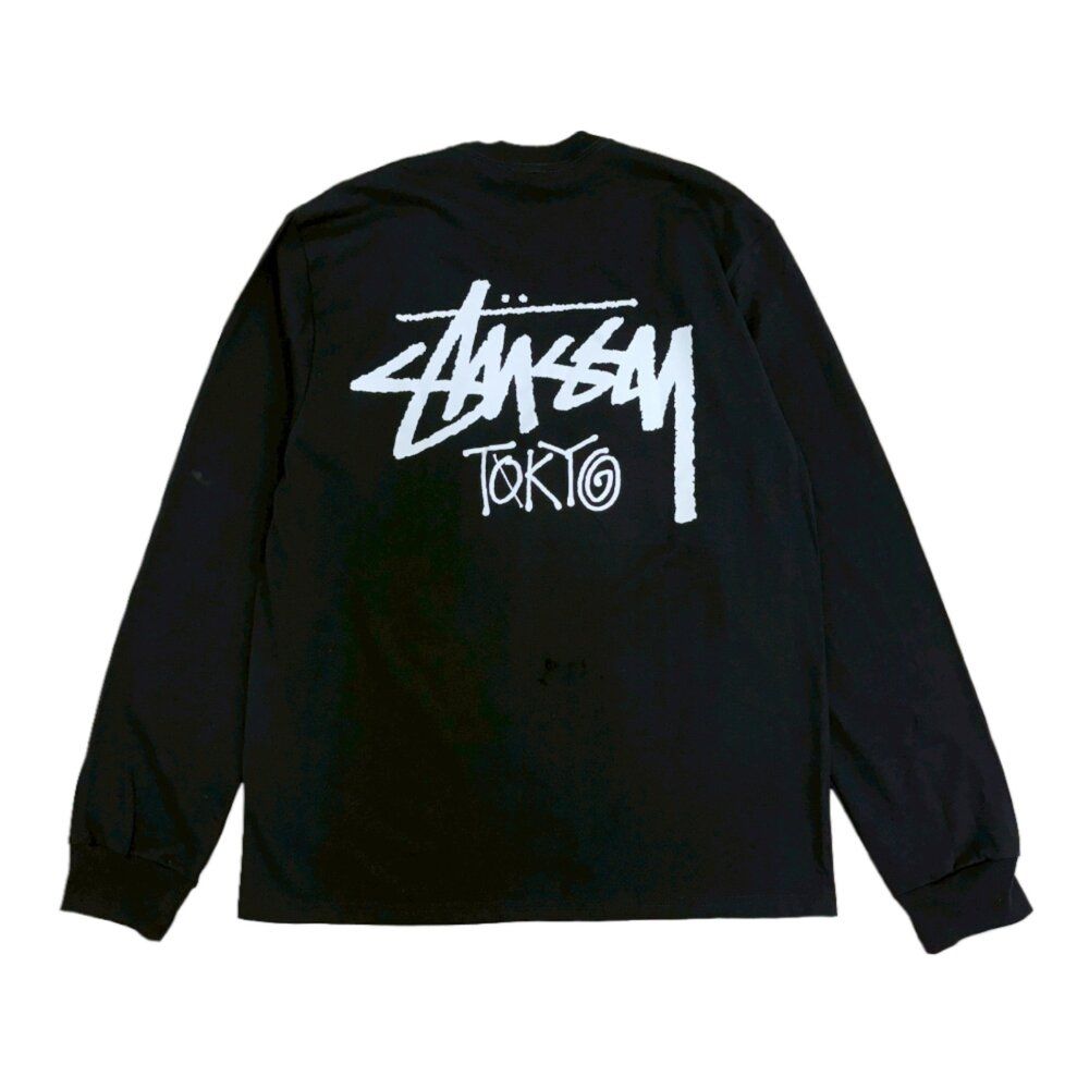 Stussy Stockx Tokyo FW25 LS Tee 薄長袖黑/白25C3993987 | 其他品牌