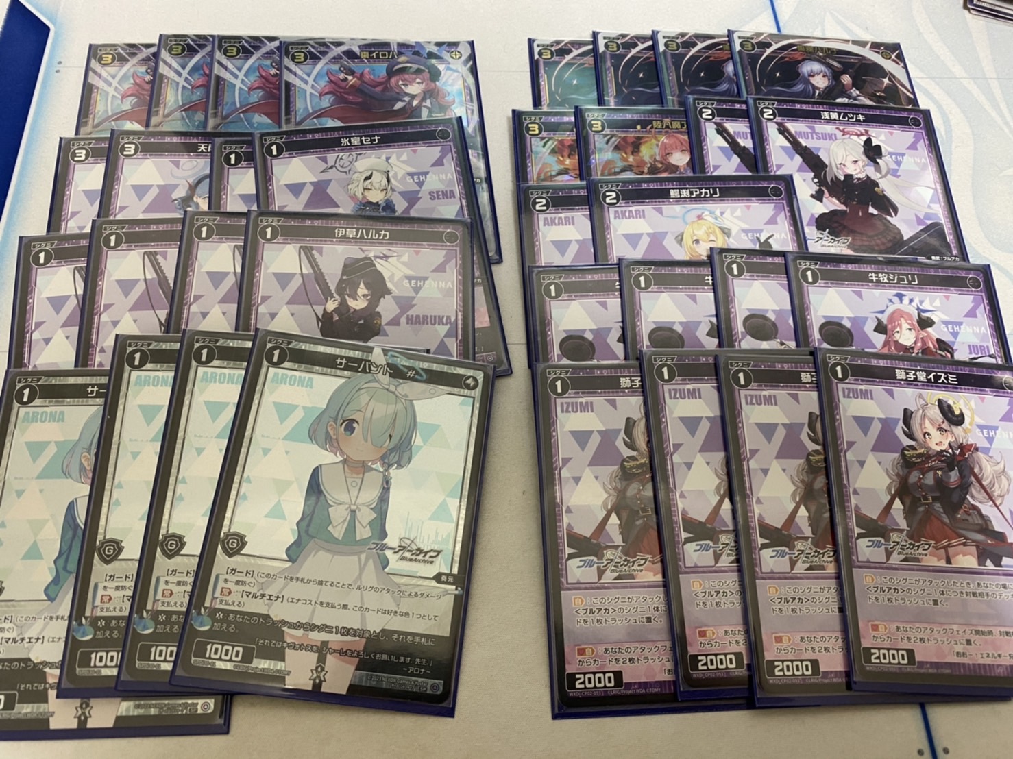 初めてでも分かるデッキの組み方講座〜ブルーアーカイブDIVA編