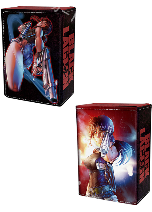 トレカアイテムくじ ブラックラグーン A賞 レヴィ 合皮製デッキケースW