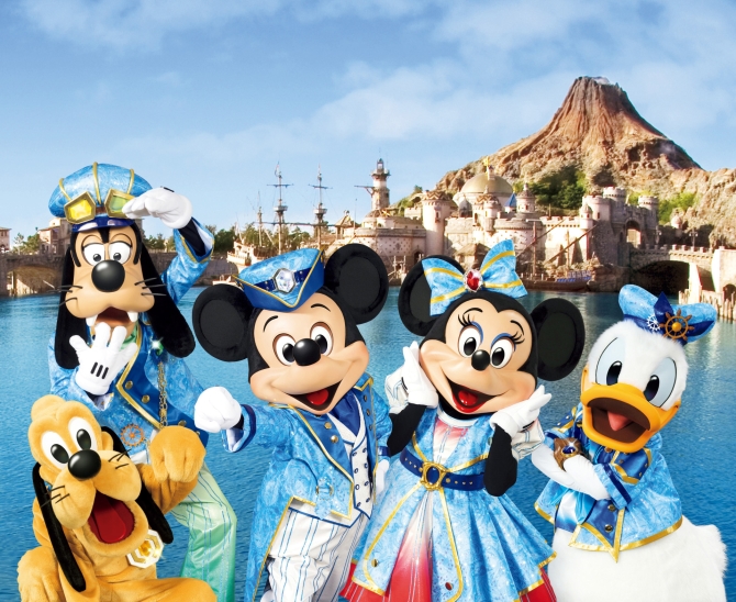 ディズニーリゾート15周年パスポート額付き